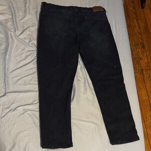 Chaps Men's Dark Blue Straight Jeans